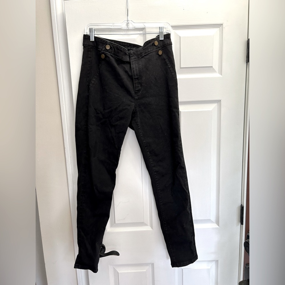 Ann Taylor Black Jeans sz 12